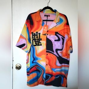 Mens 3xl button down dress shirt NWT